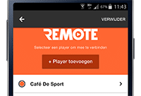 Player verwijderen Android